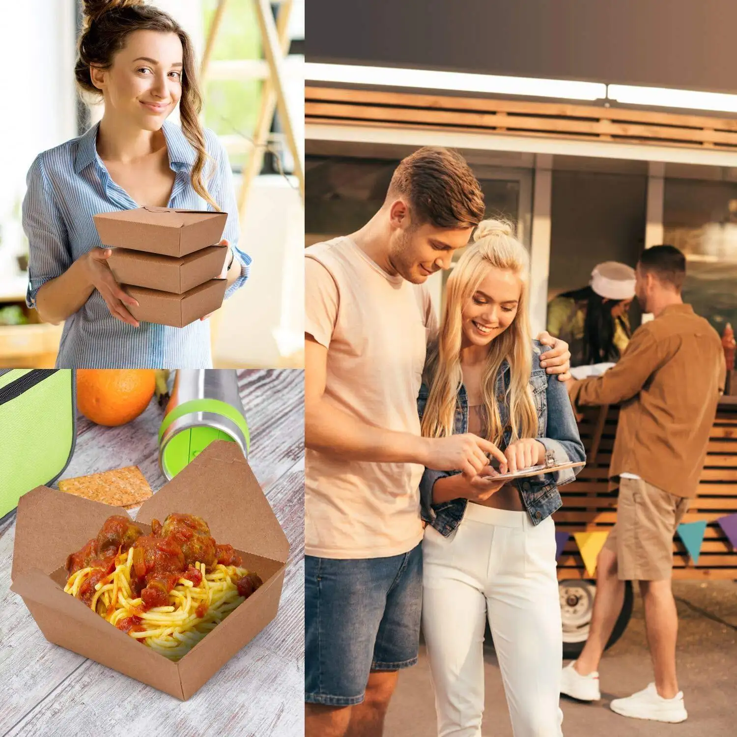 Custom fast food to go containers  Manufacturer | Uchampak 7