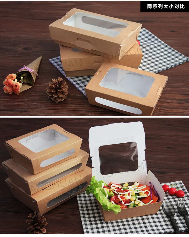 Paper Lunch Box Suppliers Take Away Boxes Wholesale - Uchampak 4