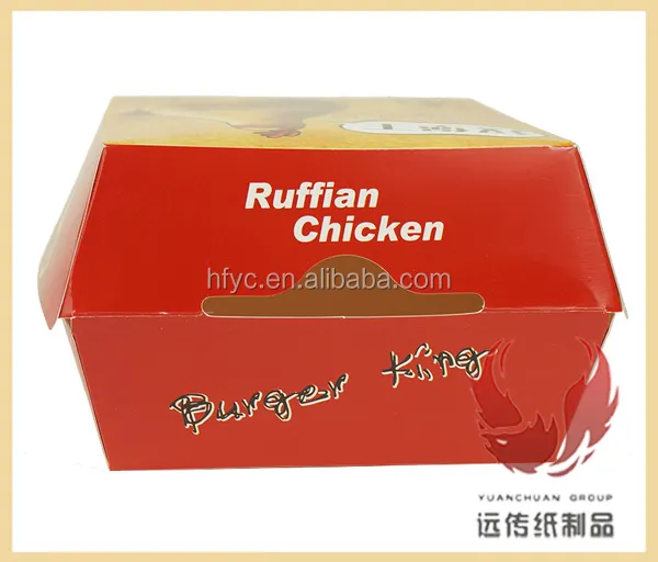High Quality Kraft Food Boxes Made in China for Fast Food 2