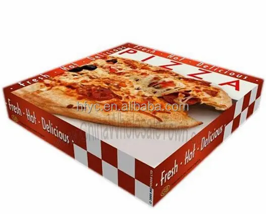 Uchampak |  white corrugated pizza boxes  3