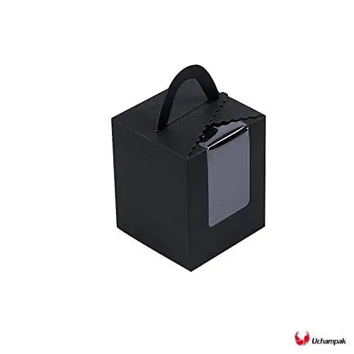 Uchampak |  kraft lunch box with window  1