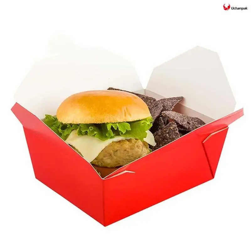 Custom kraft takeaway boxes  Manufacturer | Uchampak 1