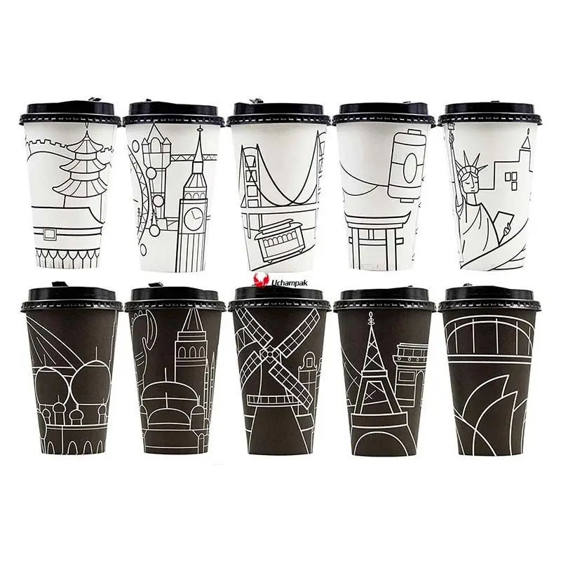 personalised paper cups  | Uchampak 1