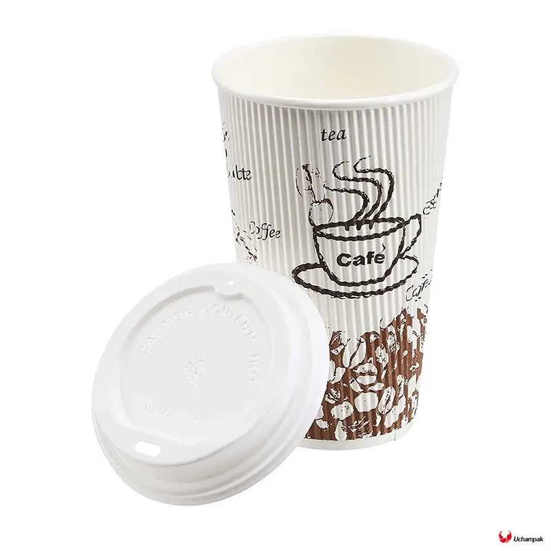  ripple paper cups suppliers  | Uchampak 1