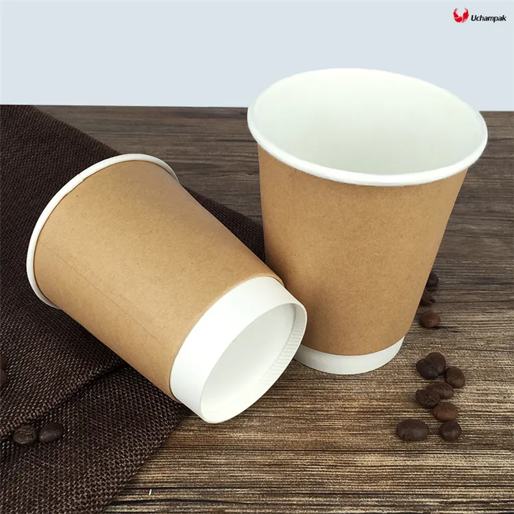  double walled paper coffee cups  | Uchampak 1