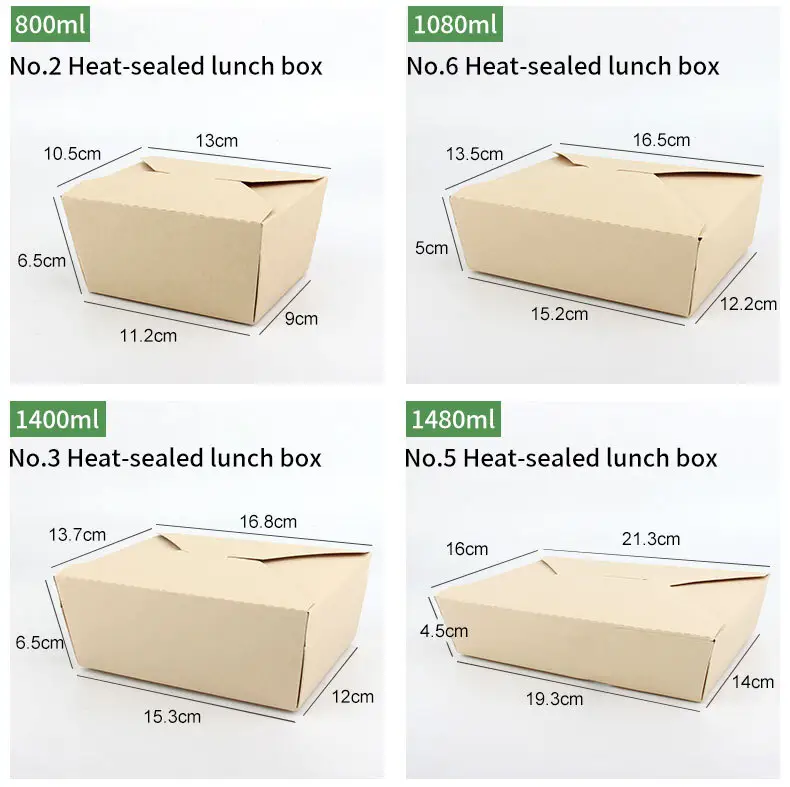 Paper Spaghetti Box Takeaway Boxes Wholesale - Uchampak 6