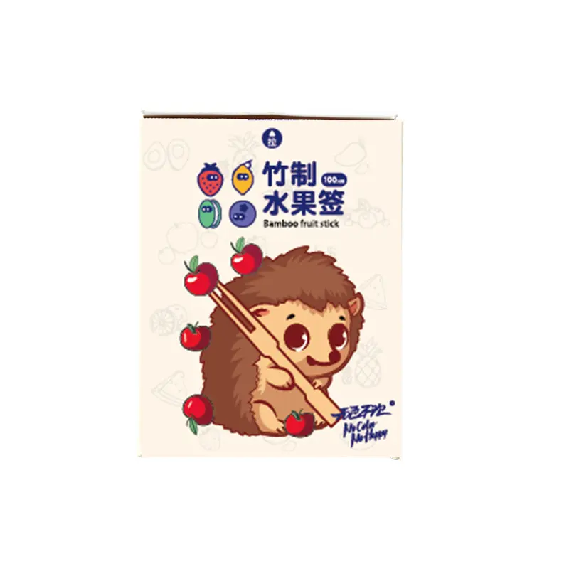 Uchampak Skewers for Grilling Words and Logo / Customized Packaging / Customized Specifications (colorseries 6