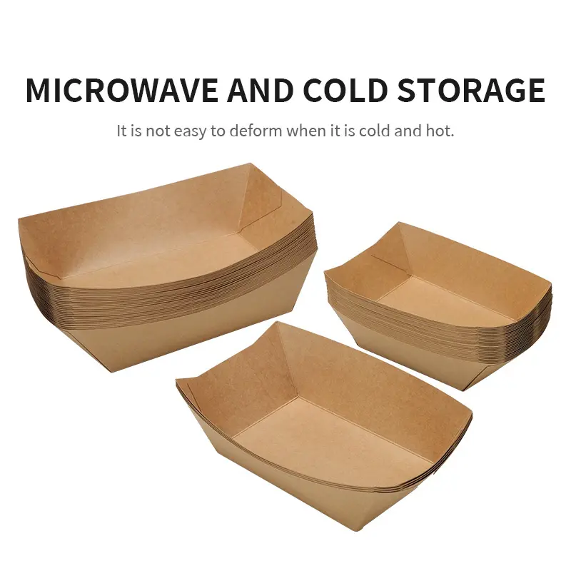 Uchampak Kraft Paper Tray Sample Processing / Drawing Processing / Cleaning Processing (material Processing) / Packaging Customization / Other Processingmade in China 5
