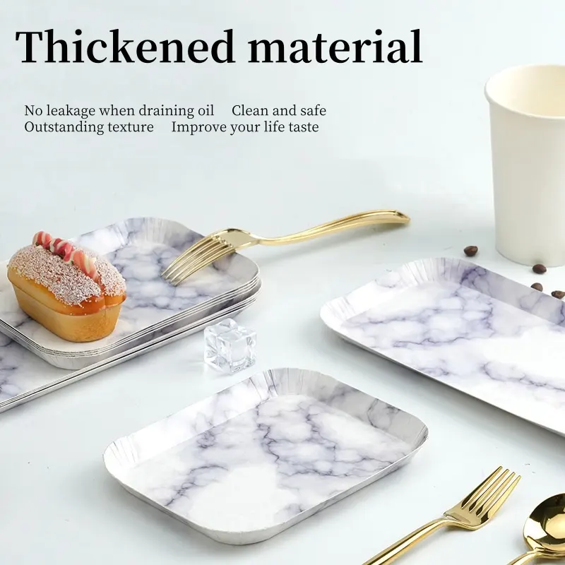 For Takeaway Food Packaging Paper Serving Boats Words and Logo / Customized Packaging / Customized Specifications (color by Uchampak 4