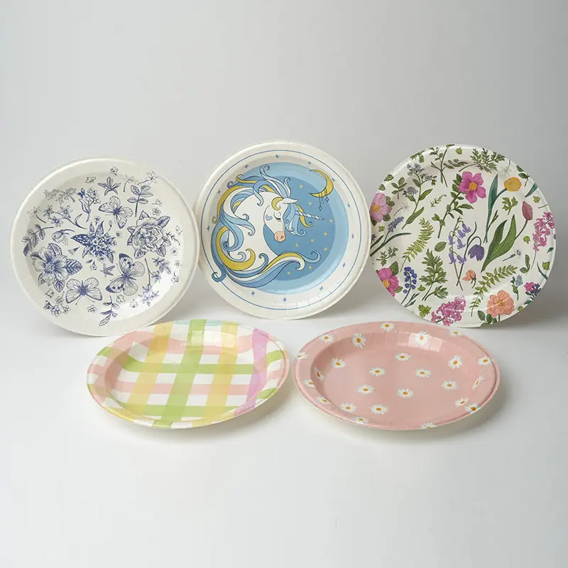 Compostable Paper Serving Boats for Food Pack 6