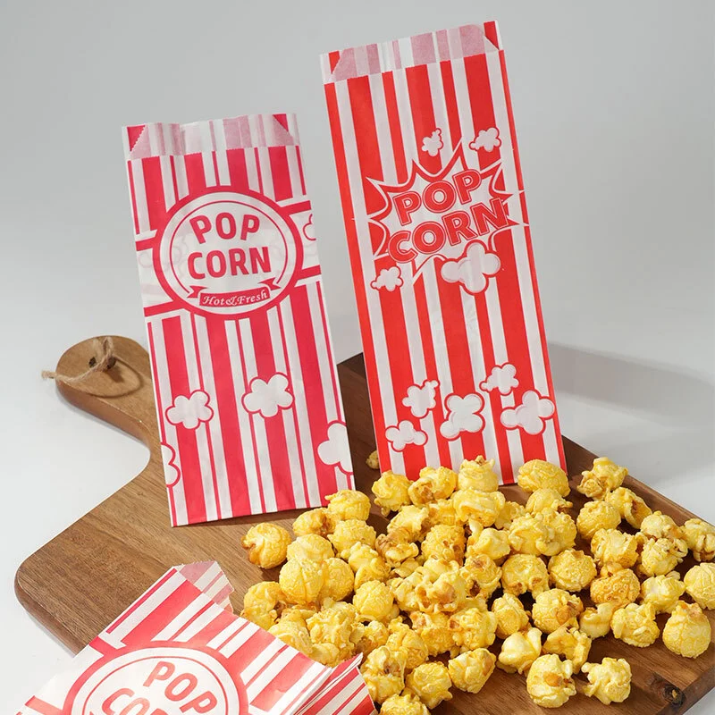 Greaseproof Paper Food Bags for Baking Sandwich Burger Fries Fried Food Wrapping 1