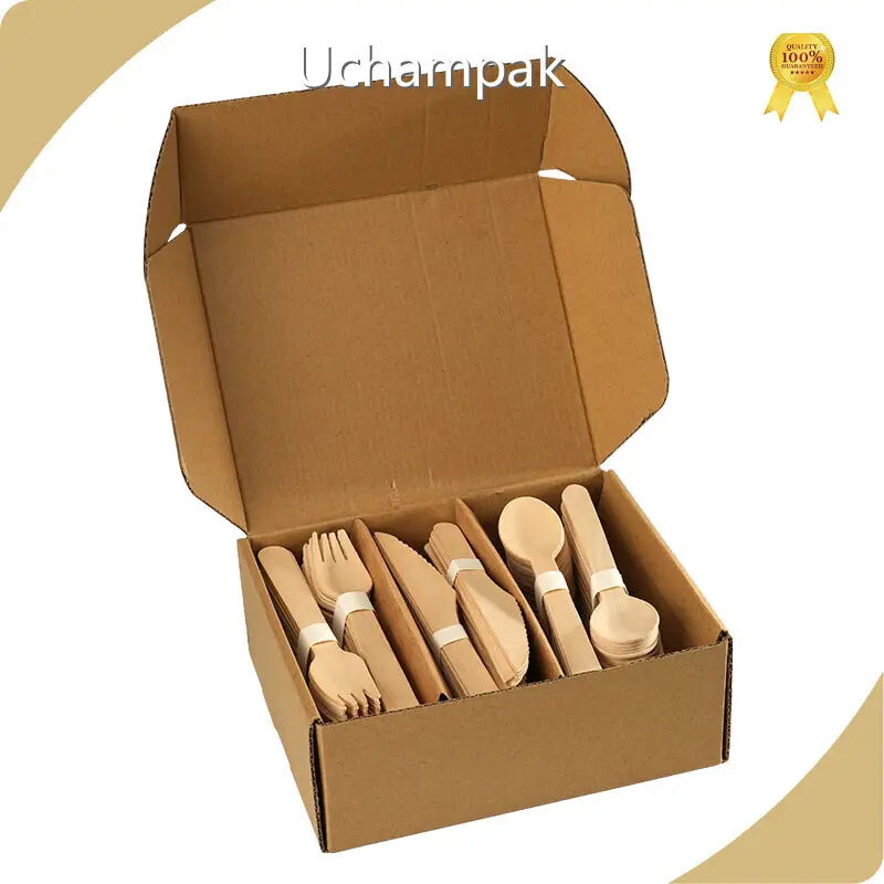 Uchampak Wooden Spoon and Fork Set Eries 1