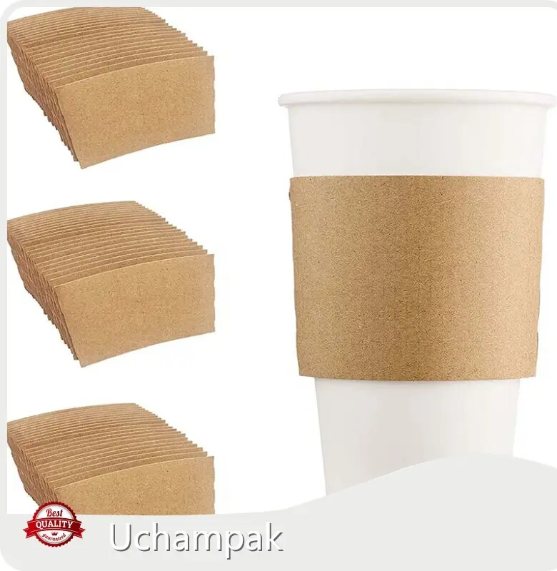 Custom Hot Cup Sleeves Made in China for Catering Packaging 1