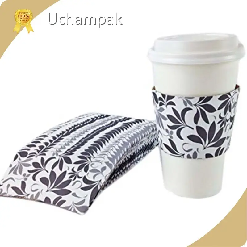 Durableprinted Cup Sleeves for Food Packaging 1