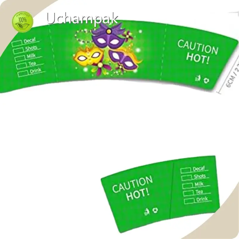 Paper Coffee Sleeves with Custom Services for Bakery 1
