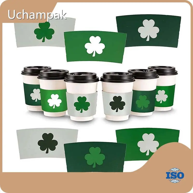 Uchampak Disposable Coffee Cups with Lids Disposable Coffee Cups with Lidswith Good Price 1