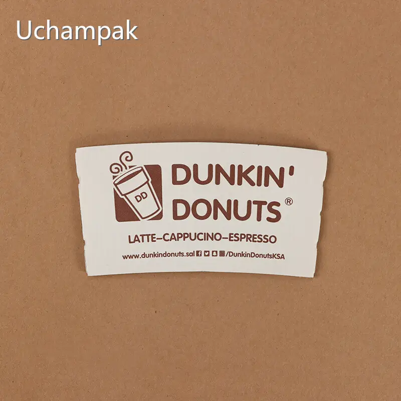 Tazze da caffè in carta stampata per cucchiaio unto, prodotte in Cina 1