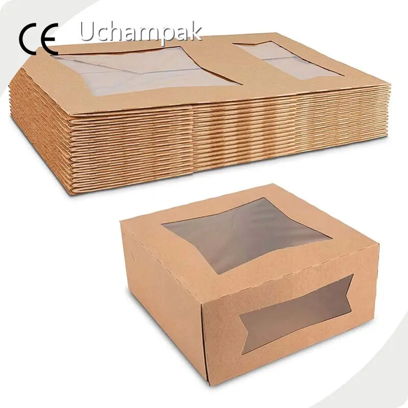 Kraft-Paperaj Elprenaj Skatoloj por Bufeda Fabrikisto 1