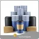 OEM&ODM Printed Coffee Sleeves Manufacturing for Fast Food 1