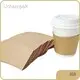 Hot Sellingcustom Paper Cup Sleeves for Takeaway Packaging 1