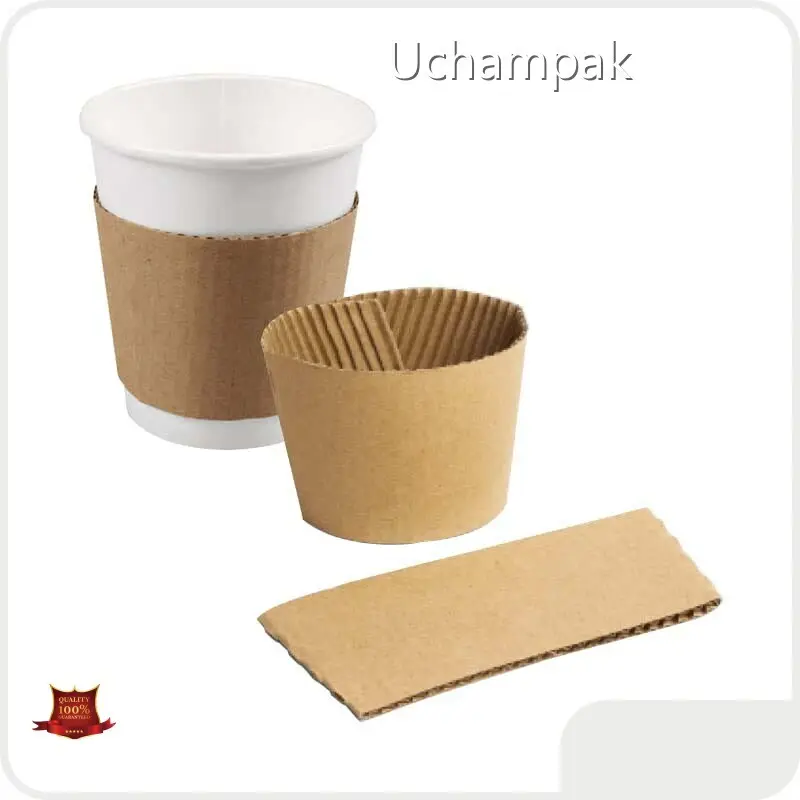 For Ghost Restaurants Printed Coffee Sleeves by Uchampak 1
