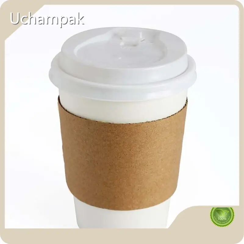 Uchampak Printed Coffee Sleeves Factory 1
