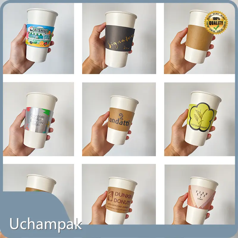 Reliablewhite Cup Sleeves for Frozen Food Packaging 1