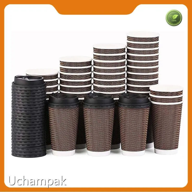 Uchampak 12 Oz Ripple Cups Directly Sale 1