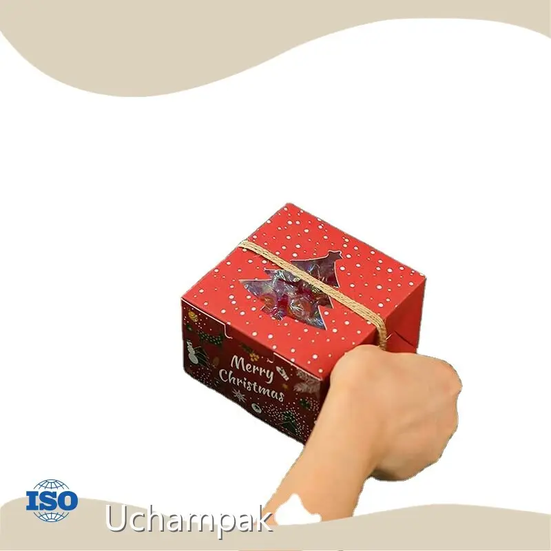 Cardboard Platter Box with Window Window Food Boxes Wholesale - Uchampak 1