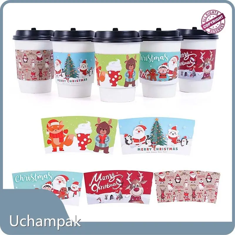 Customized Paper Coffee Cups with Lids Coffee Cups & Sleeves Wholesale - Uchampak 1
