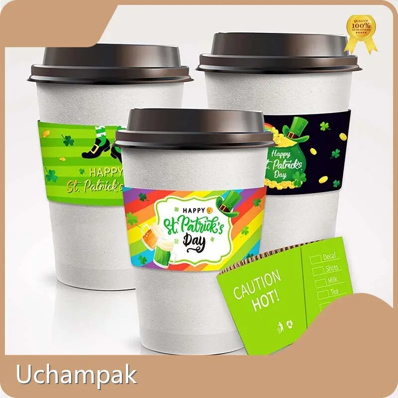 Custom Printed Coffee Sleeves Price List 1