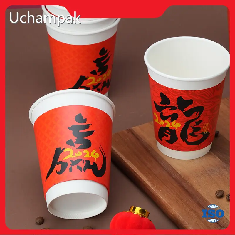 Double Wall Paper Cups Single Wall Paper Cup Wholesale - Uchampak 1