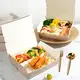 Brown Paper Boxes for Food Fast Food Boxes Wholesale - Uchampak 2