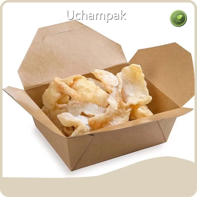 High End Kraft Take Out Boxes Wholesale for Greasy Spoon 1