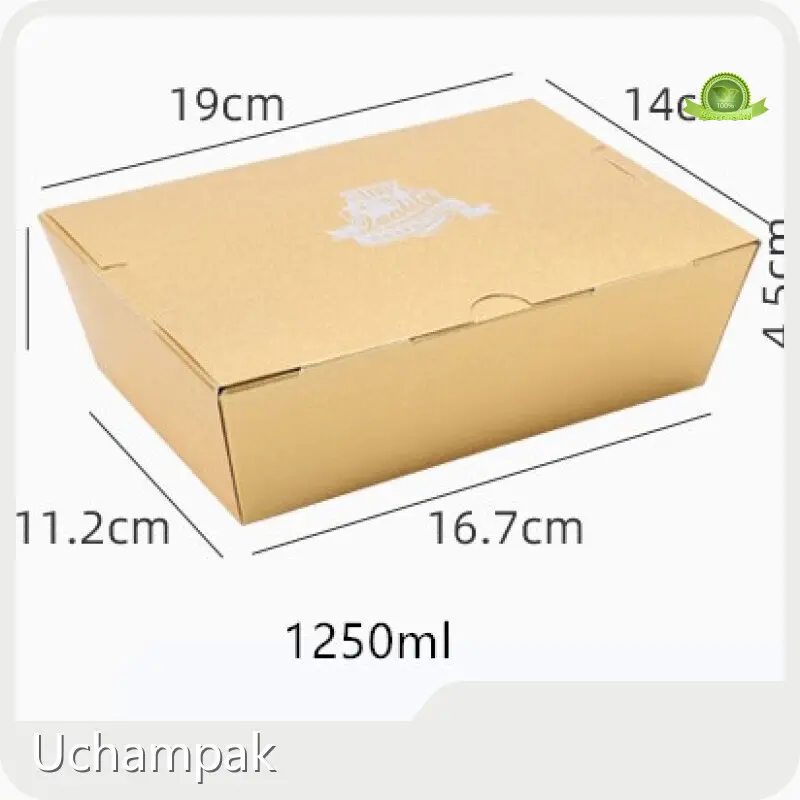 Paper Lunch Box Suppliers Take Away Boxes Wholesale - Uchampak 1