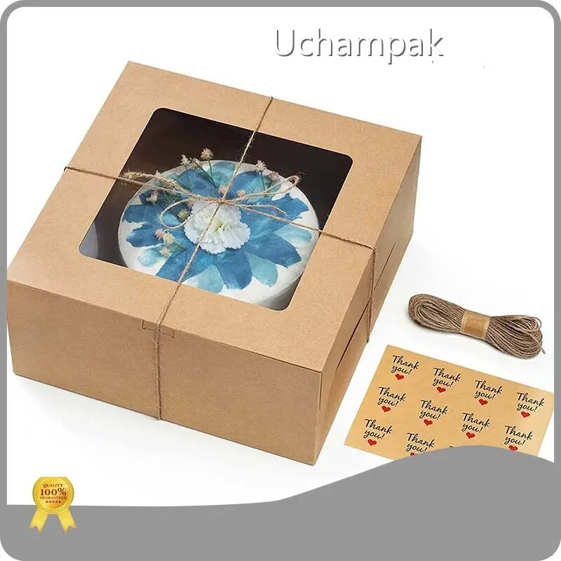 Custom Paper Cake Boxes Wholesale From China for Coffee Shops 1