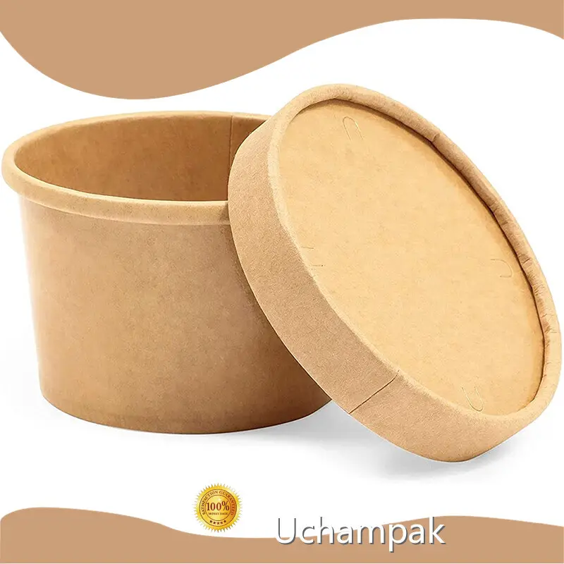 Uchampak 16 Oz Paper Soup Cups Manufacturing 1