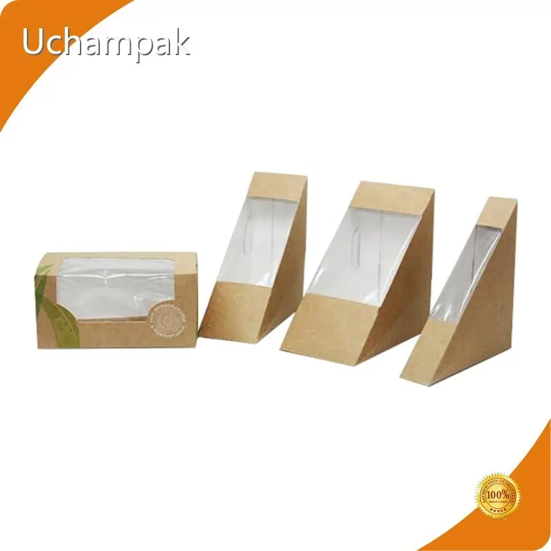 Window Food Boxes Kraft Paper Takeaway Box for Restaurants Supplier 1