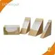 Window Food Boxes Kraft Paper Takeaway Box for Restaurants Supplier 1