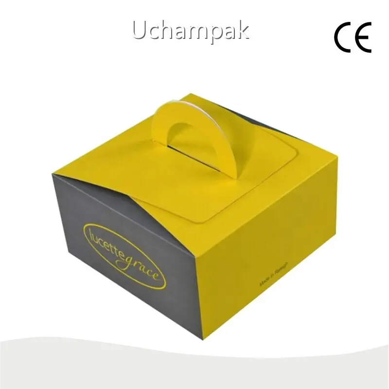 Hot Sale Kraft Paper Burger Box for Bakery 1