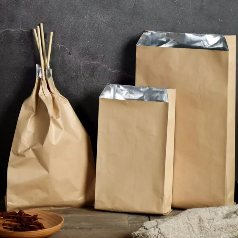 Uchampak Wholesale Paper Food Bags – Custom Designed, Aluminum Foil, Greaseproof & Waterproof 1