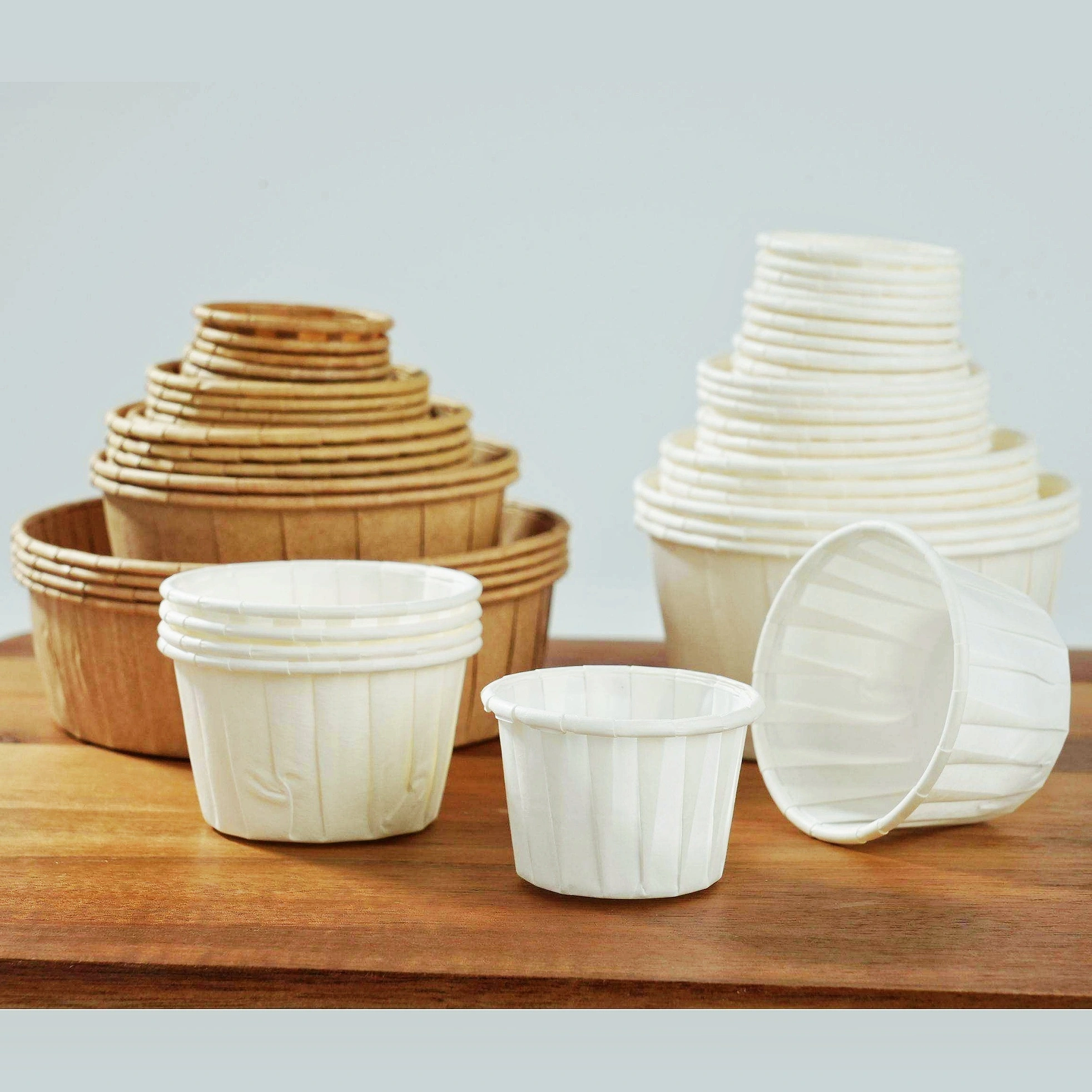 Likopi tsa Sauce tse Lahloang ka Mokhoa o Ikhethileng tsa Uchampak – Likopi tsa ho Itšela tse sa Futhumatseng Mafura bakeng sa Lireschorente 1