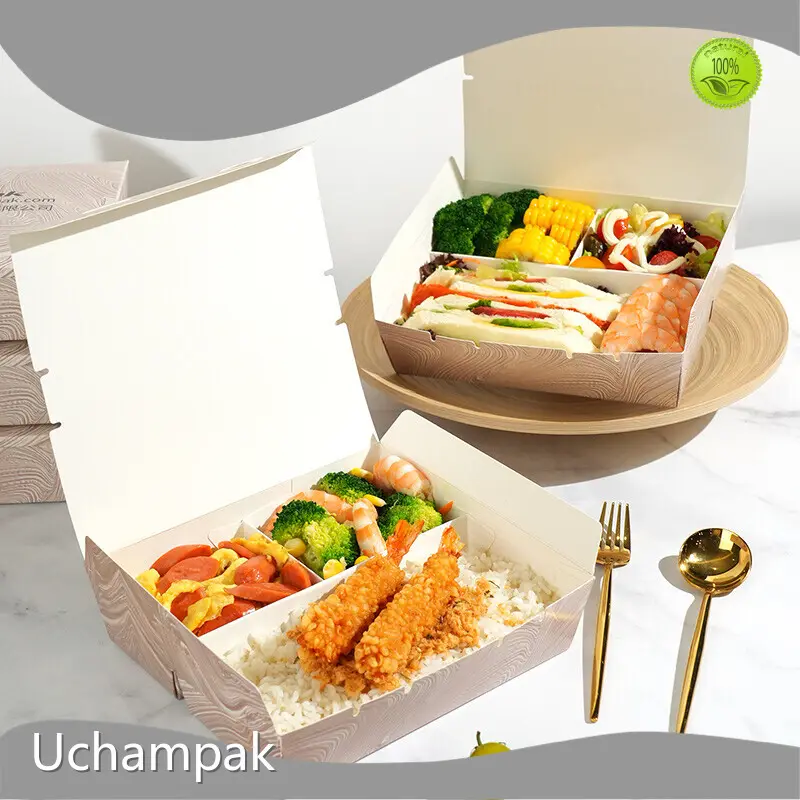 Brown Paper Boxes for Food Fast Food Boxes Wholesale - Uchampak 1