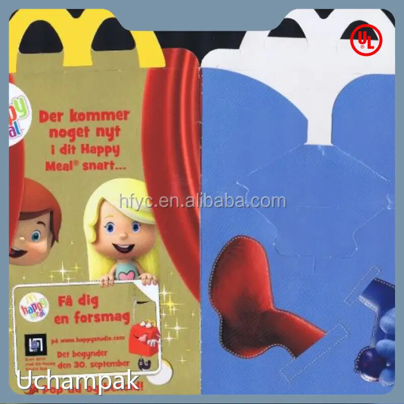 Fine Quality Kraft Paper Burger Box Factory for Restaurants 1