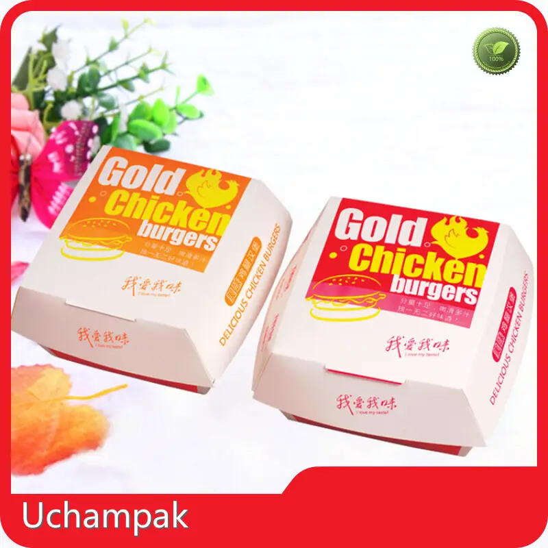 For Frozen Food Packaging Paper Fast Food Box by Uchampak 1