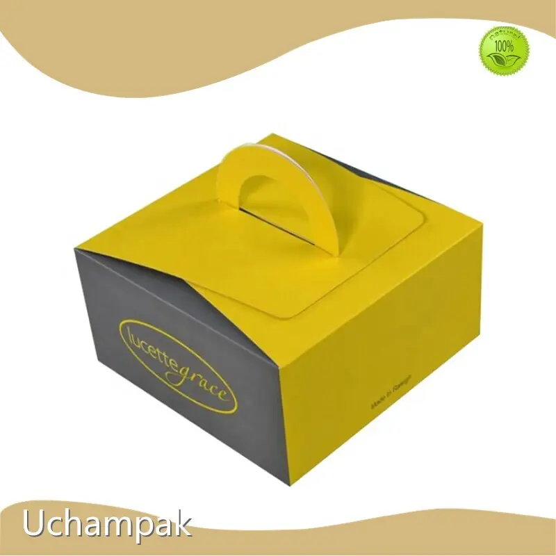 Kraft Lunch Box with Window by Uchampak 1