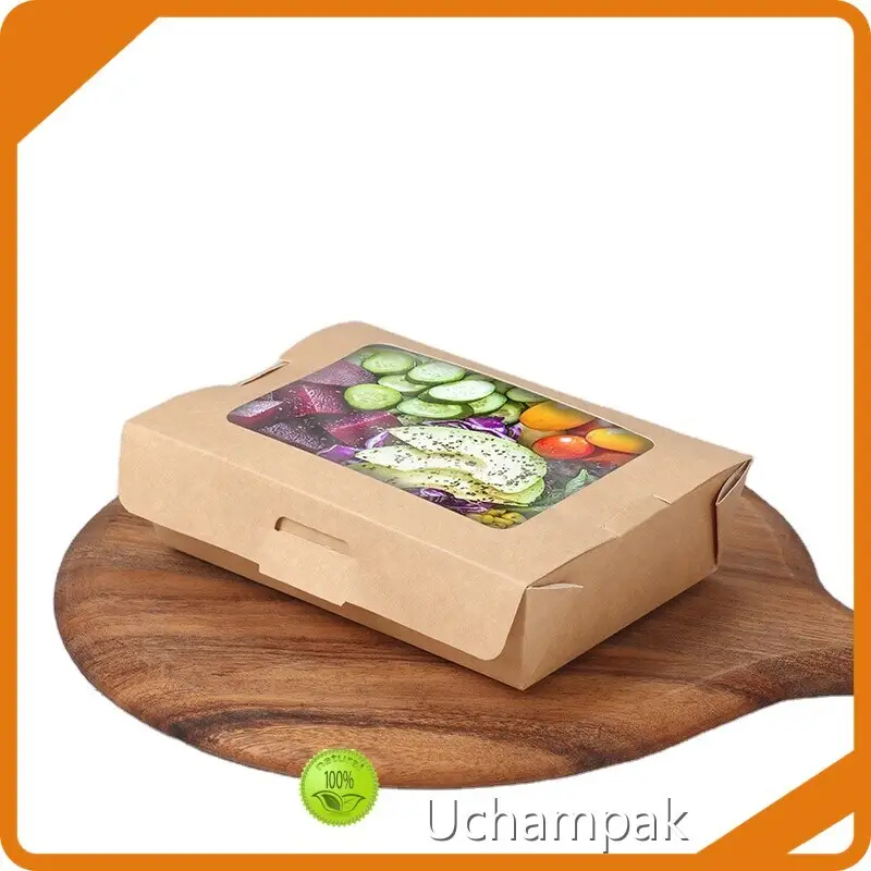 Kraft Paper Bento Box Factory Direct Supply for Fine Dining 1