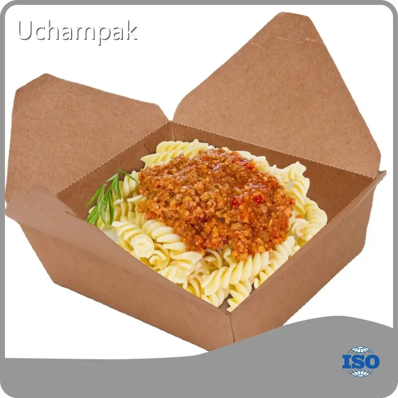 Kraft Paper Sandwich Box Fast Food Boxes Wholesale - Uchampak 1