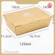 Fast Food Boxes Paper Lunch Box with Window for Coffee Shops with Custom Services 1
