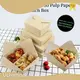 Durable Paper Lunch Boxes with Handles for Takeaway Food Packaging 1